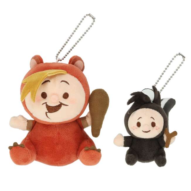 Set de 2 llaveros de peluche Peter Pan