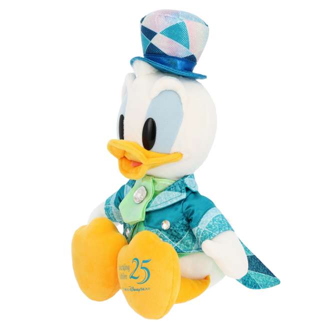 Peluche Donald - 25.º aniversario de Tokyo DisneySea