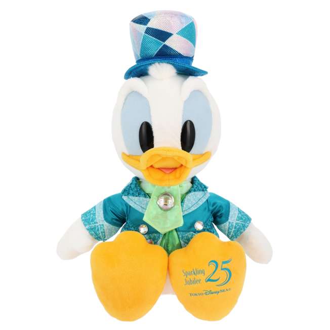 Peluche Donald - 25.º aniversario de Tokyo DisneySea