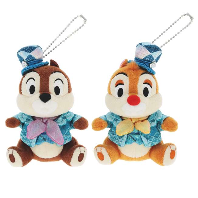 Set de 2 insignias de peluche Chip y Dale – DisneySea 25°