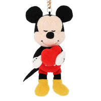 Set de 2 llaveros de peluche Mickey y Minnie