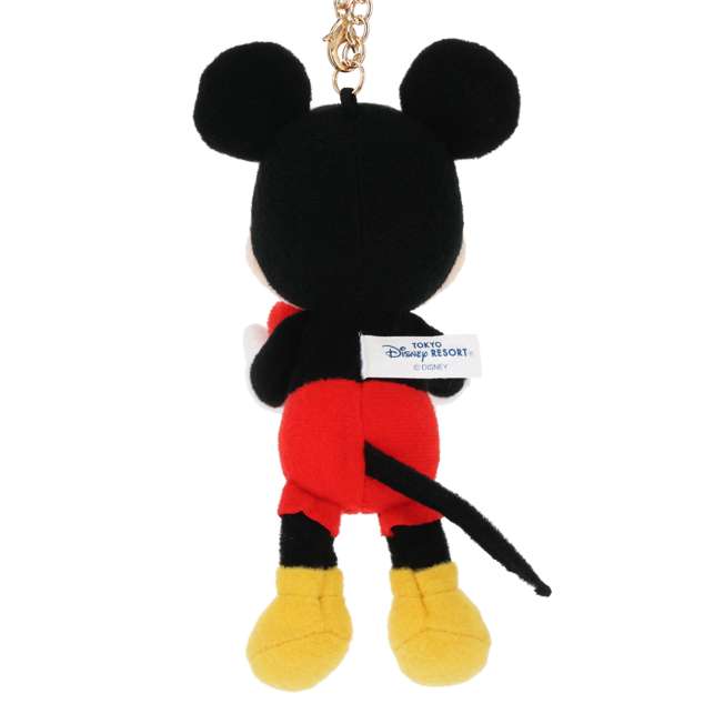 Set de 2 llaveros de peluche Mickey y Minnie