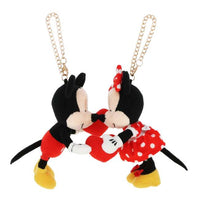 Set de 2 llaveros de peluche Mickey y Minnie