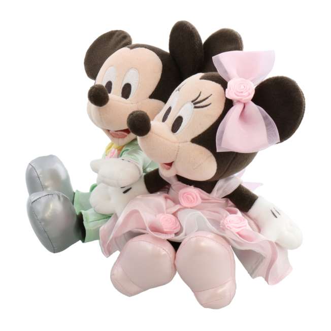 Set de peluches Mickey y Minnie