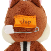 Set de 2 pines de peluche de Chip y Dale