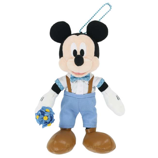Insignia de peluche Mickey Blue Ever After