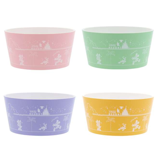 Set de 4 bowls Tokyo Disney Resort