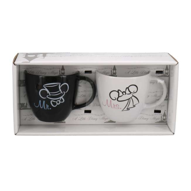 Set de 2 tazones de Mickey y Minnie