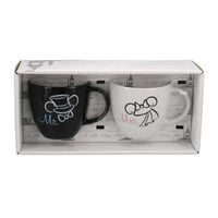 Set de 2 tazones de Mickey y Minnie