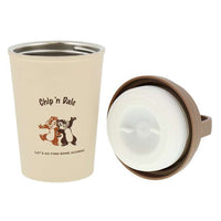 Vaso con tapa Chip y Dale