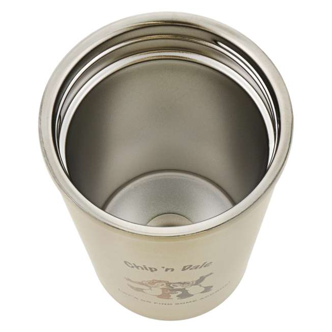Vaso con tapa Chip y Dale
