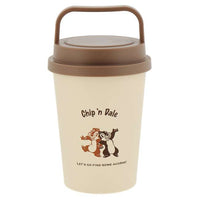 Vaso con tapa Chip y Dale