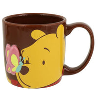 Taza Winnie the Pooh con mariposa