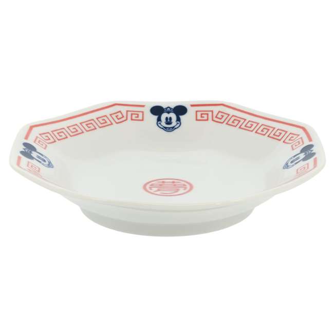 Plato octagonal de Mickey Mouse