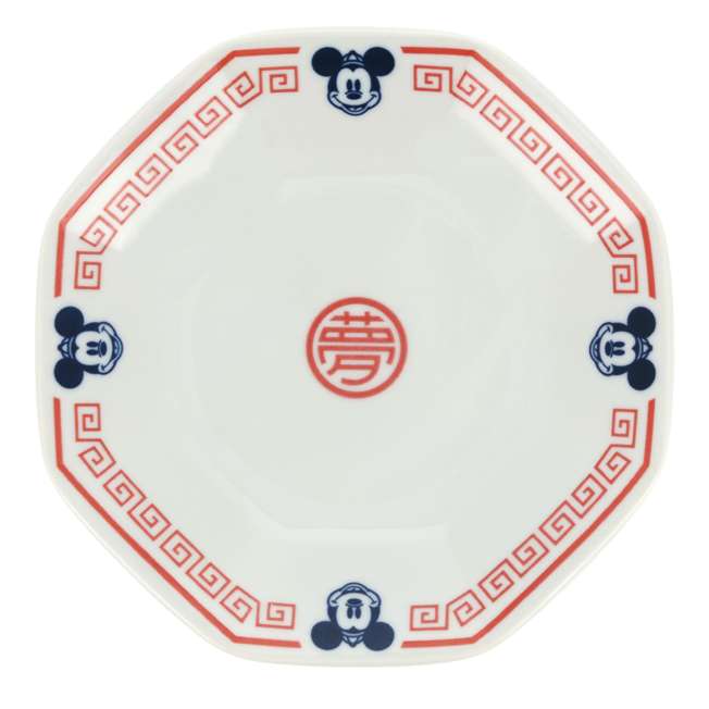 Plato octagonal de Mickey Mouse