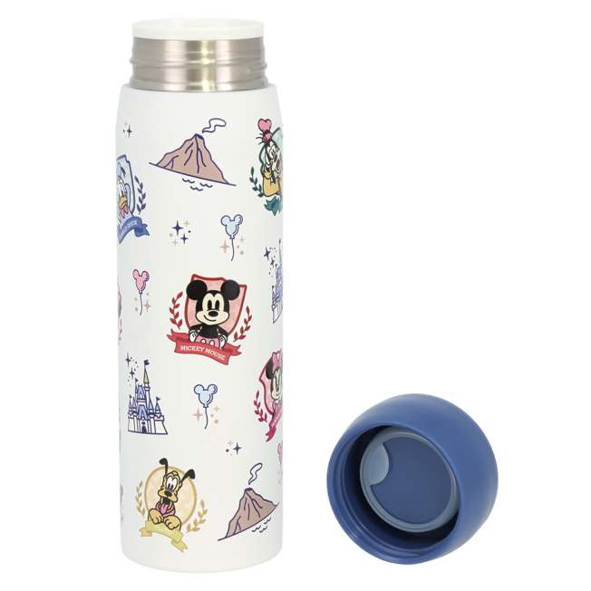 Botella térmica de acero inoxidable Mickey Mouse, 500 ml