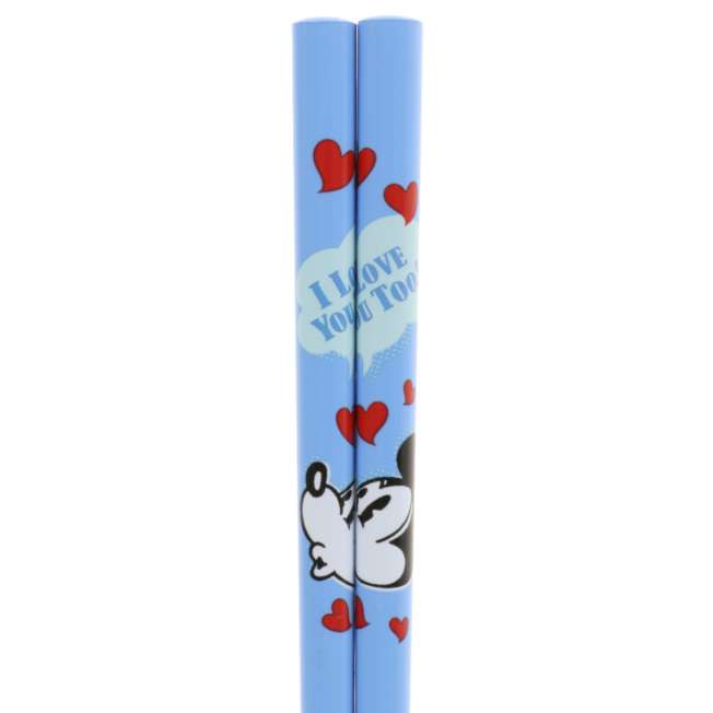 Set de 2 pares de palillos Mickey y Minnie
