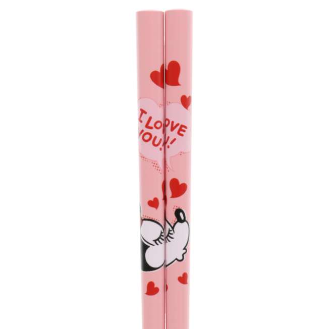Set de 2 pares de palillos Mickey y Minnie