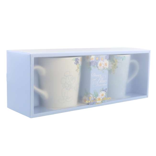 Set de 2 tazas Mickey y Minnie: Blue Ever After