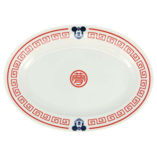 Plato estilo oriental de Mickey Mouse
