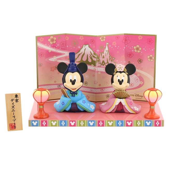 Figuras Hina de Mickey y Minnie