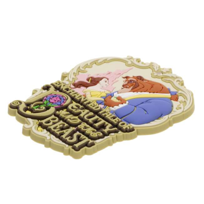 Imán decorativo de La Bella y la Bestia