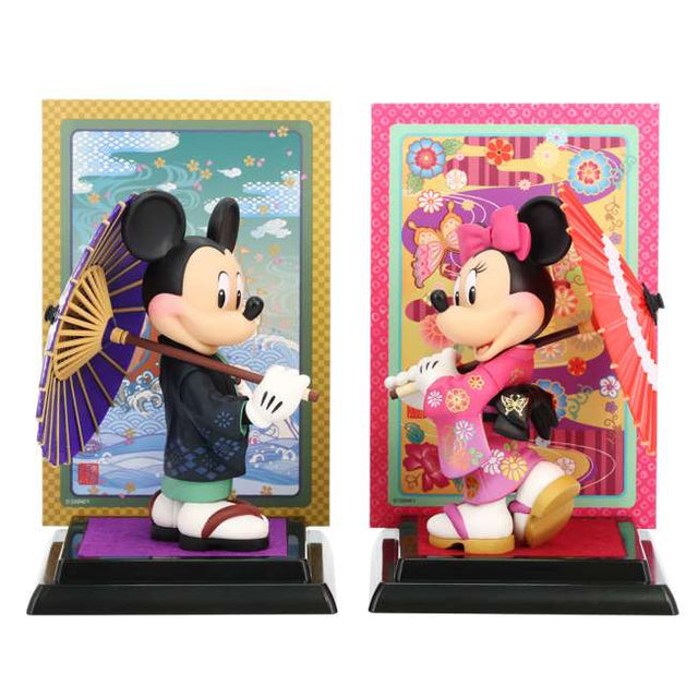 Figura de Mickey y Minnie