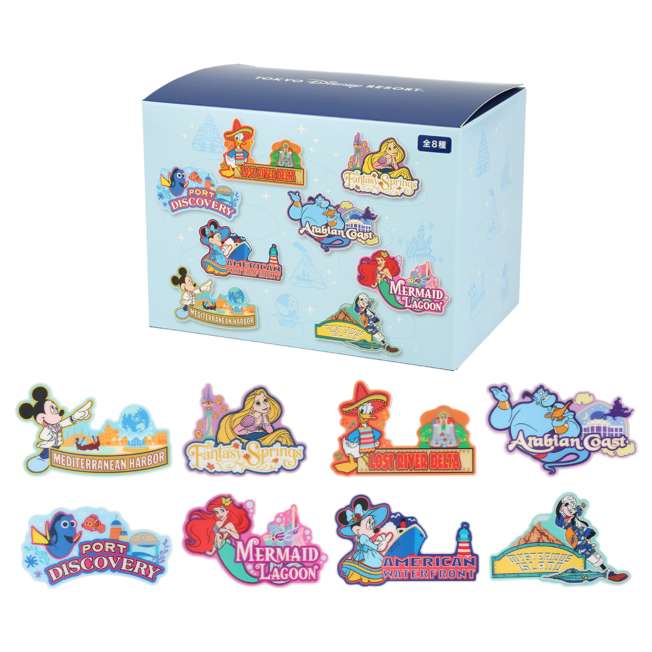 Set de imanes decorativos Tokyo DisneySea