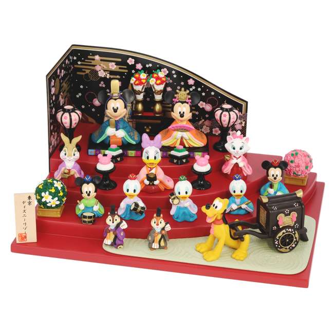 Muñecos Hina de Mickey Mouse y sus amigos