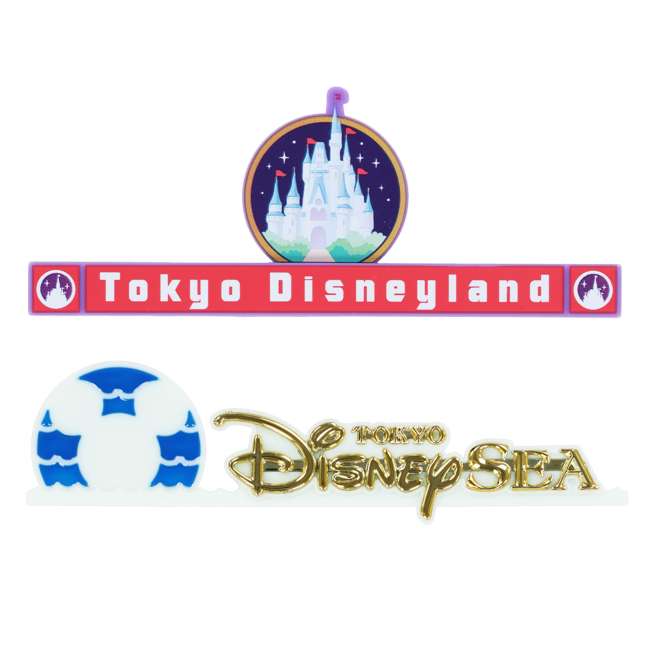 Set de 2 imanes decorativos de Disney