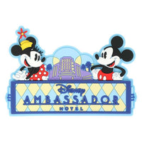 Imán decorativo de Mickey y Minnie