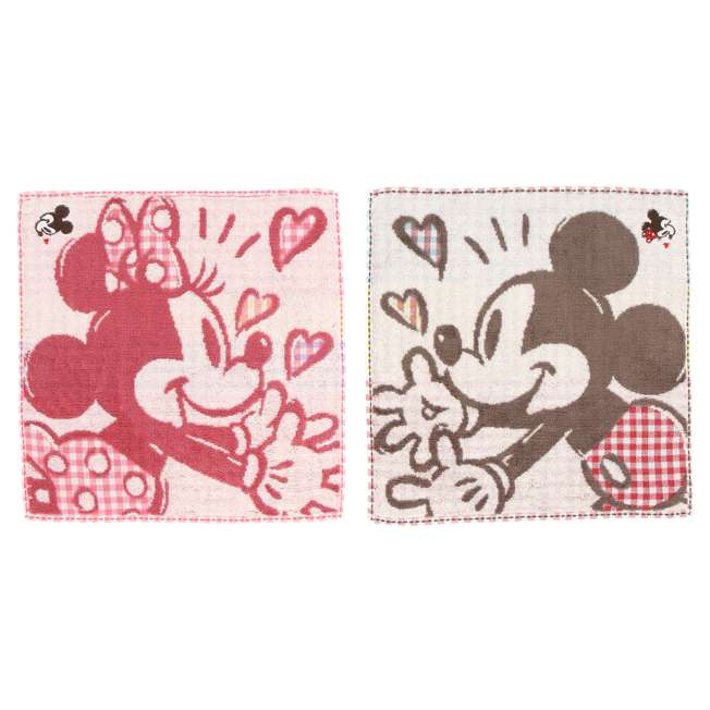 Set de 2 toallas Imabari de Mickey y Minnie