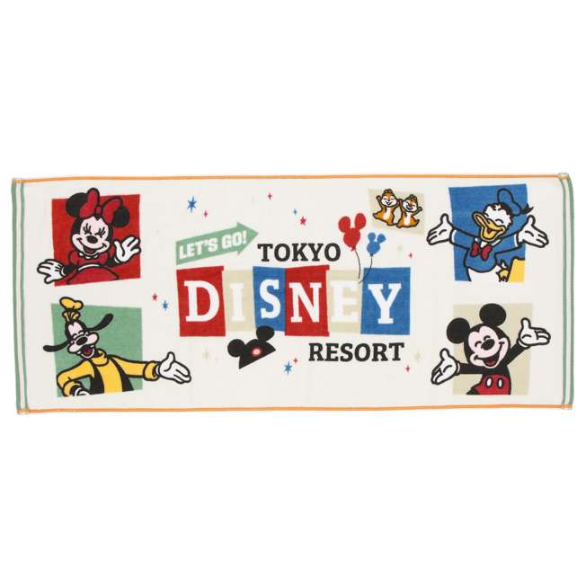 Toalla facial Mickey Mouse y sus amigos