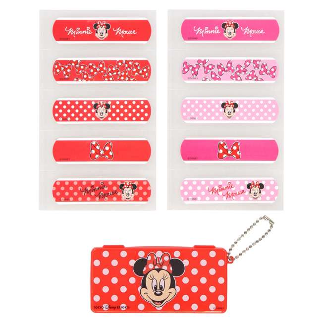 Set de parches curita con estuche de Minnie