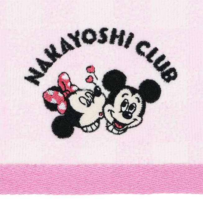 Toalla facial Mickey y Minnie