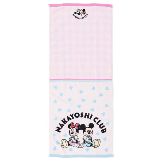 Toalla facial Mickey y Minnie