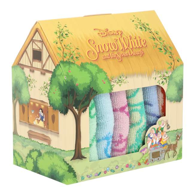 Set de 7 mini toallas de Los siete enanitos