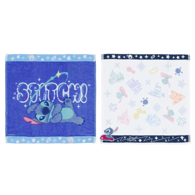 Set de 2 mini toallas de Stitch