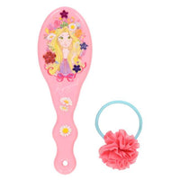 Cepillo para el pelo y elástico de Rapunzel