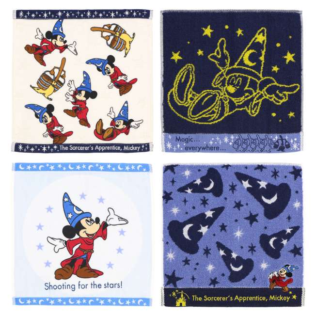 Set de 4 mini toallas de Mickey Mouse