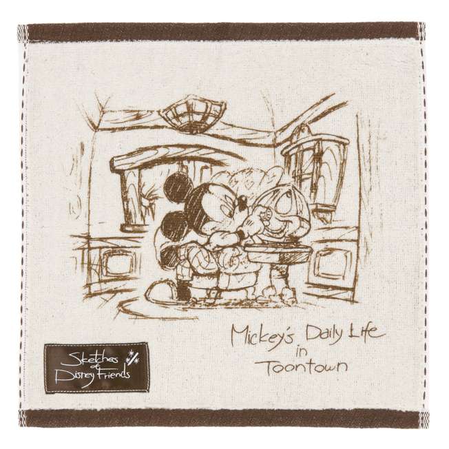 Toalla mini con diseño de Mickey Mouse