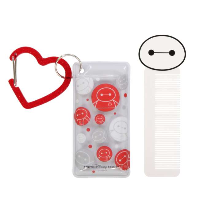 Peineta con estuche y espejo de Baymax