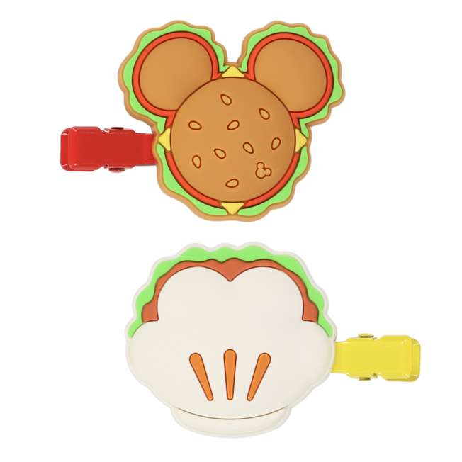 Set de 2 pinches para el pelo de Mickey