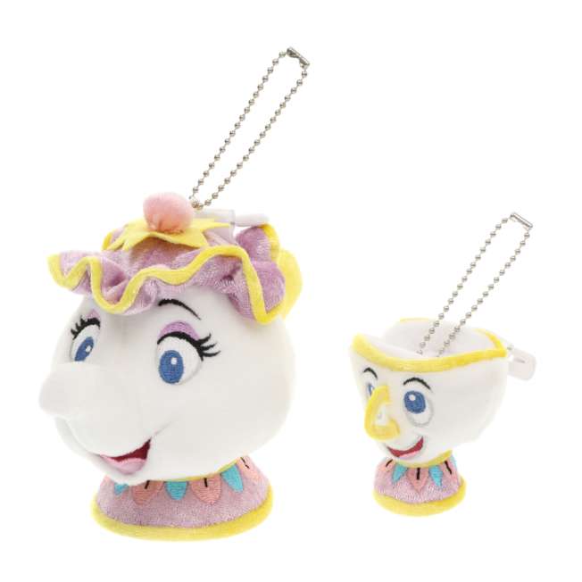 Pin de peluche de Mrs. Potts y Chip