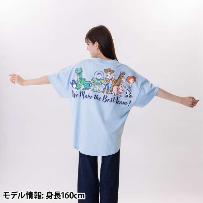 Polera oversize unisex talla única Toy Story