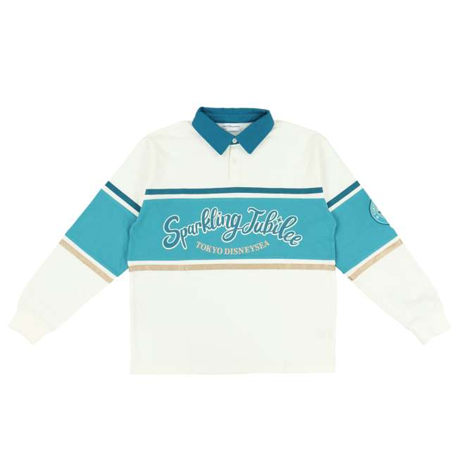 Camisa rugby Mickey Mouse DisneySea 25.º aniversario