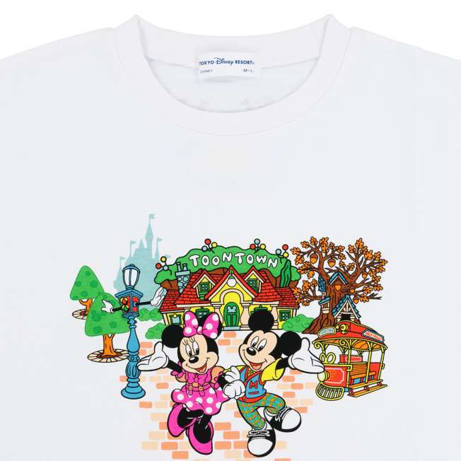 Polera oversize unisex Mickey Mouse y sus amigos