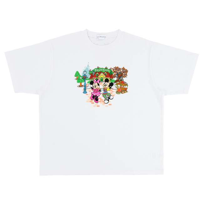 Polera oversize unisex Mickey Mouse y sus amigos