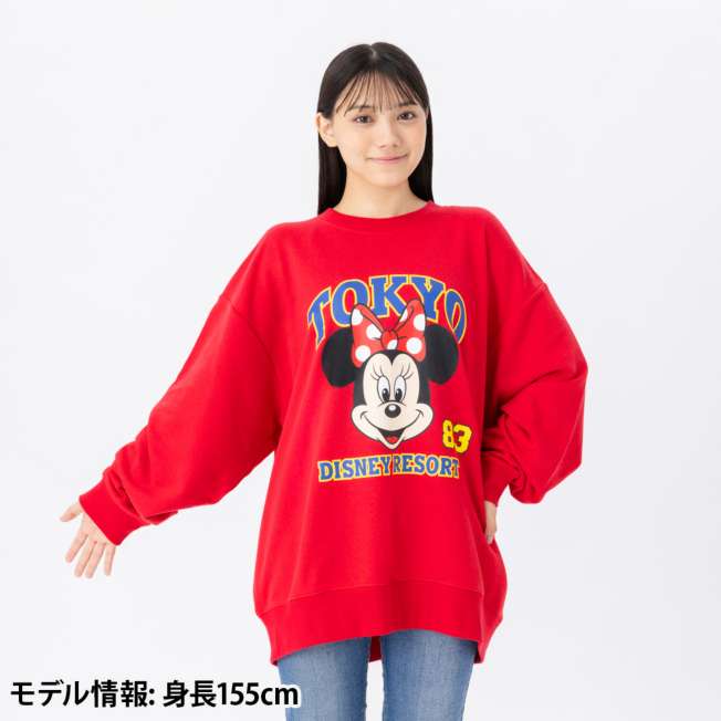 Polerón Minnie Mouse de corte amplio, unisex talla única
