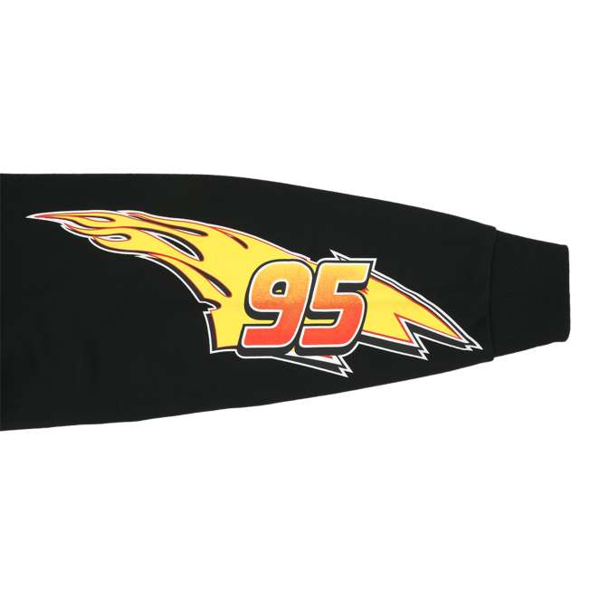 Polerón oversize unisex de una talla Rayo McQueen